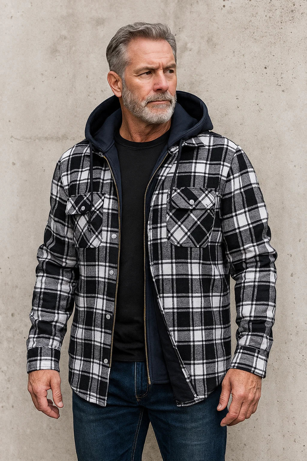 Louis Riviera | VESTE EN MÉLANGE DE LAINE - Noir