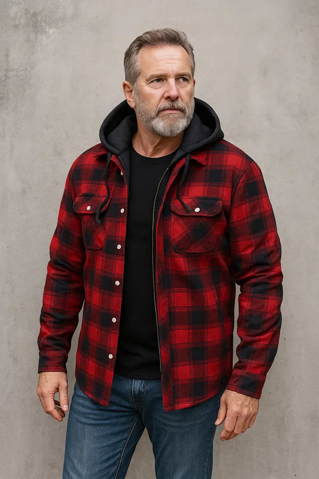 Louis Riviera | VESTE EN MÉLANGE DE LAINE - Rouge