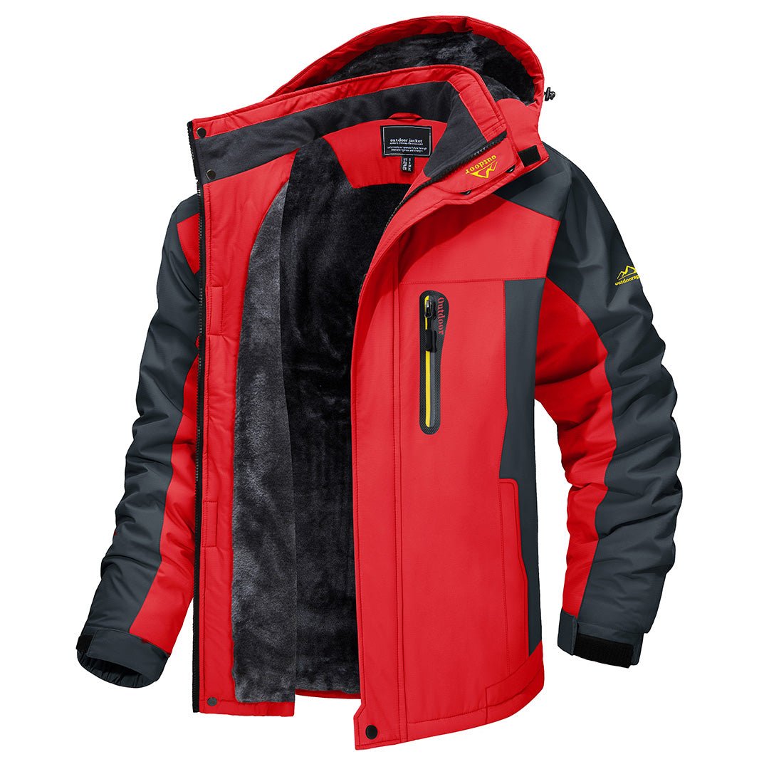 Louis Riviera | VESTE IMPERMÉABLE - Rouge