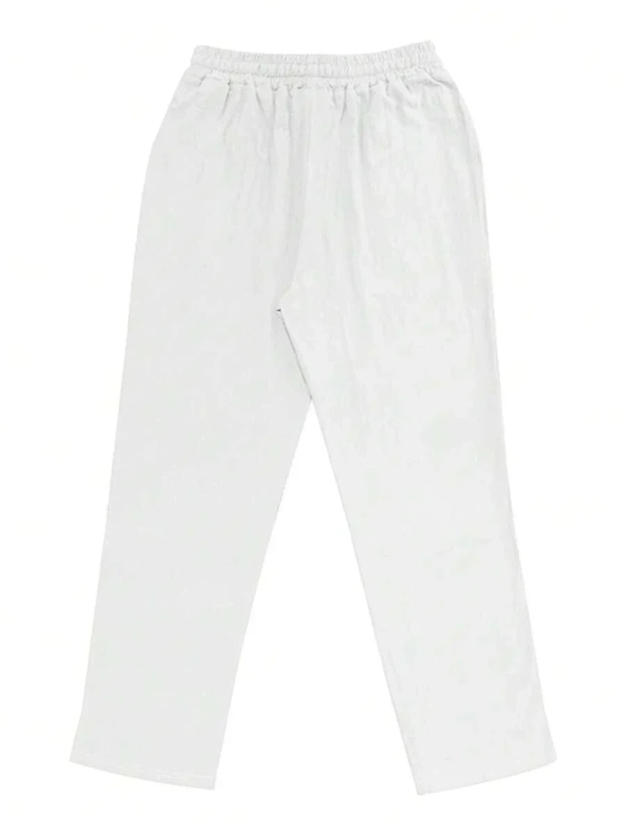 MATHIS | PANTALON LÉGER EN LIN AVEC CORDON - image 4
