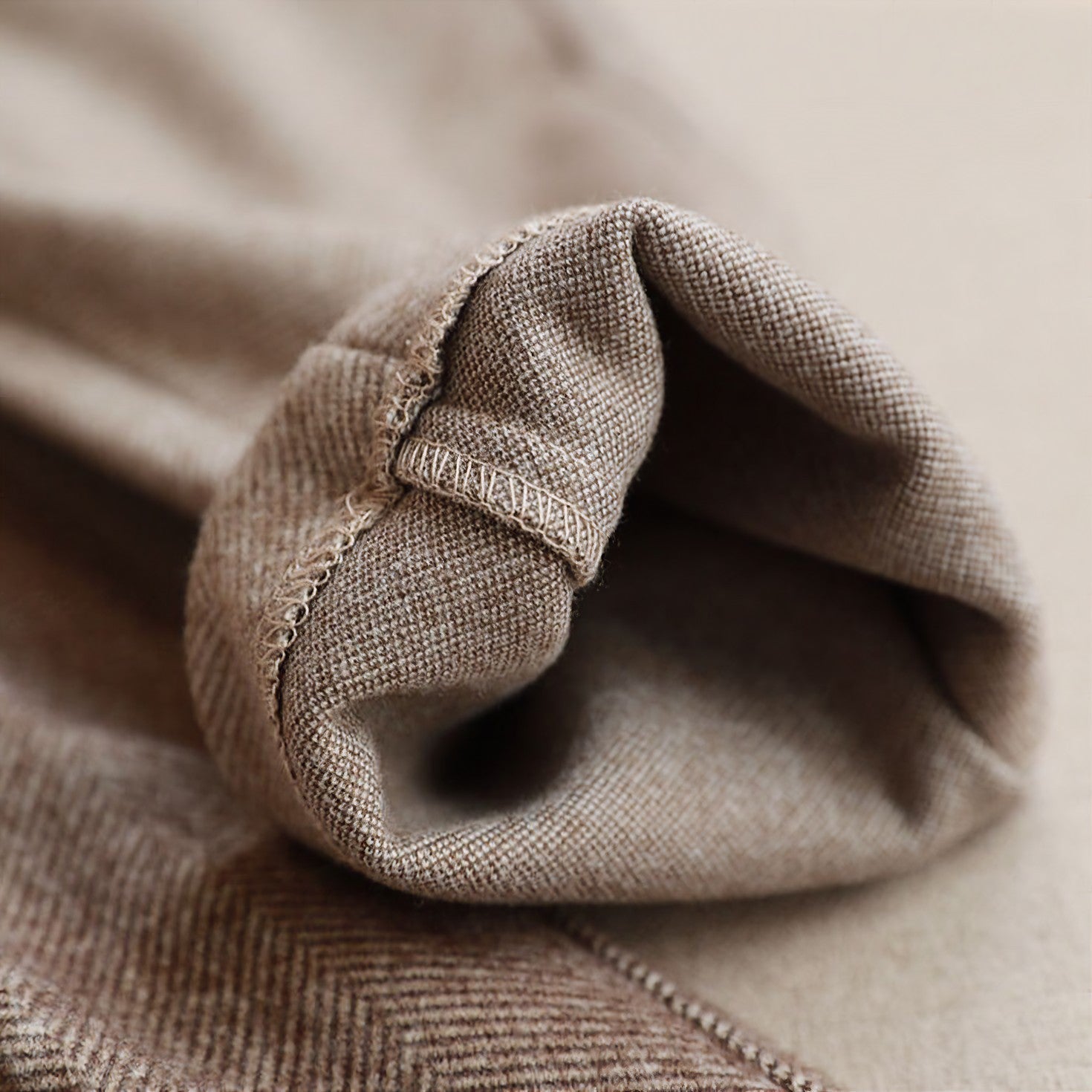 PANTALONS ÉLÉGANTS EN PURE LAINE SUR MESURE - image 6