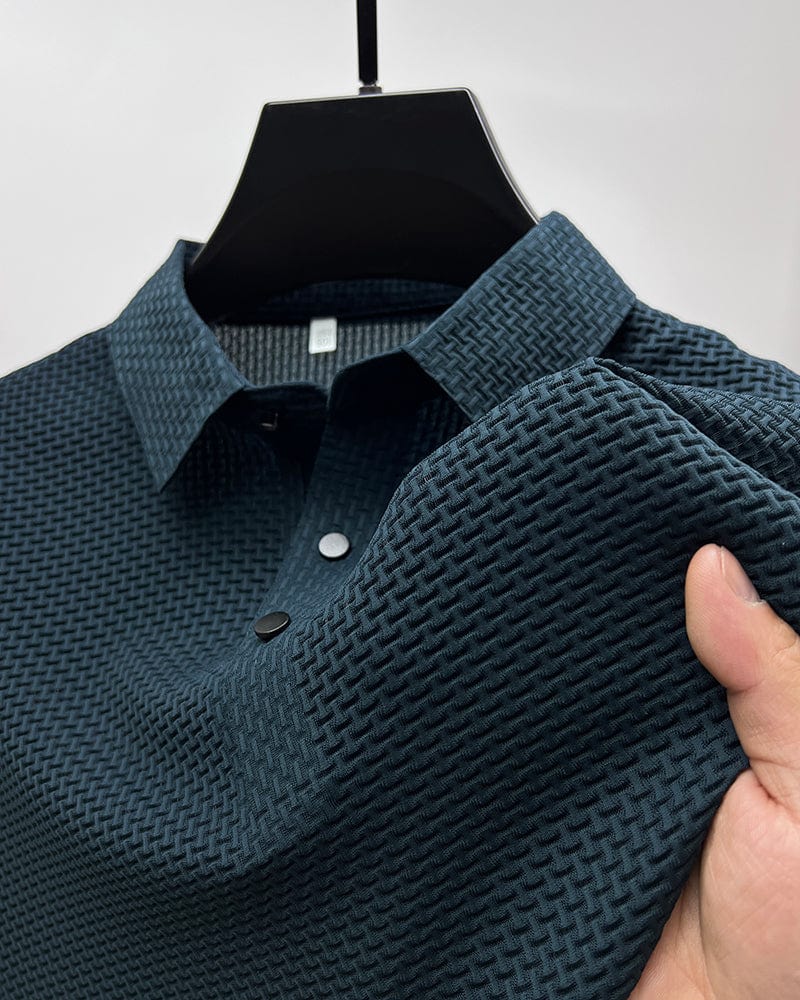 PRESTIGIO™ | POLO PREMIUM HOMME - Bleu
