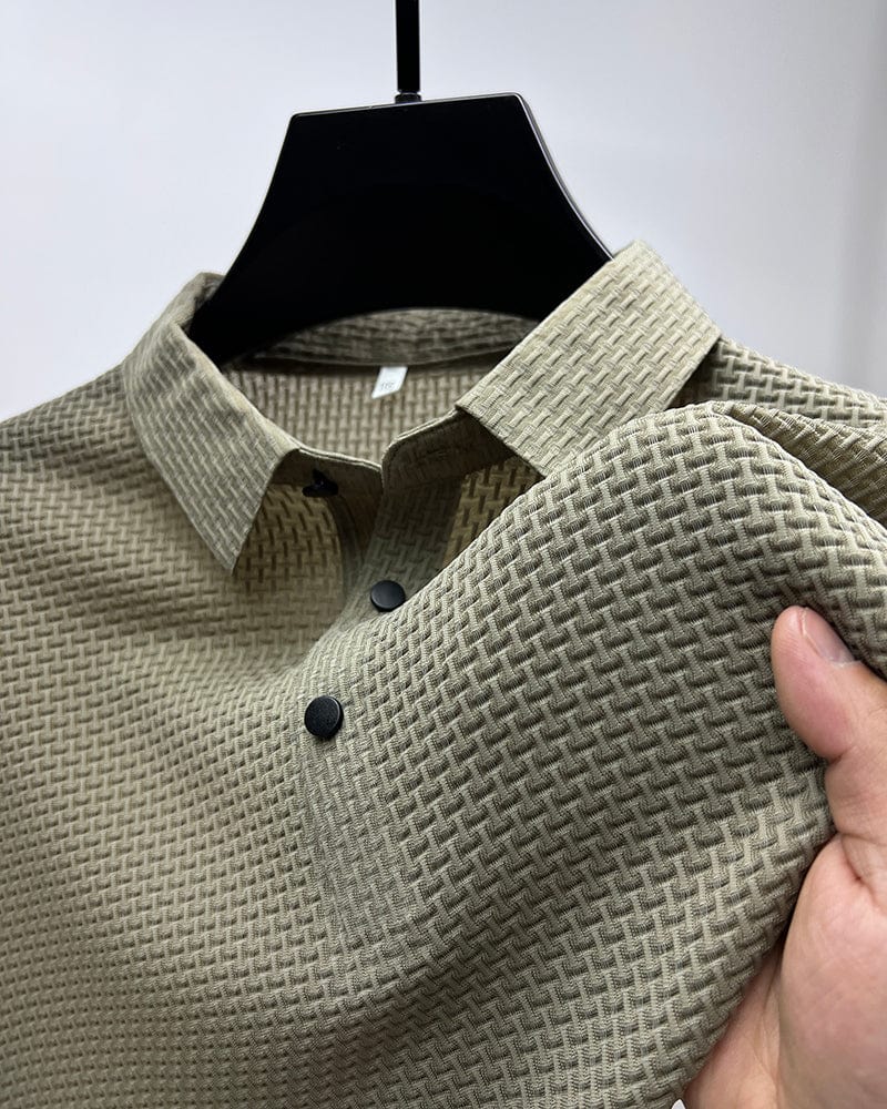 PRESTIGIO™ | POLO PREMIUM HOMME - Kaki